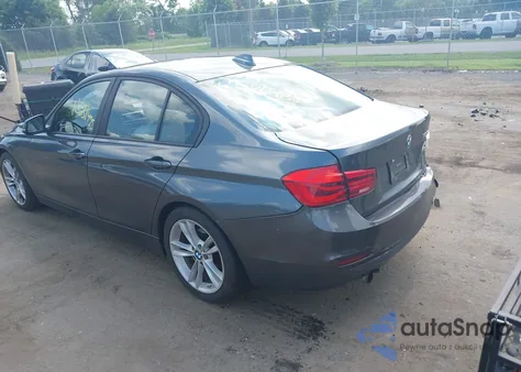 2016 BMW 320I from USA, damaged, VIN WBA8A9C57GK622585